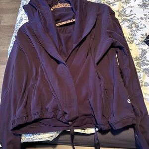 Lululemon Athletica Deep Purple Hooded Jacket